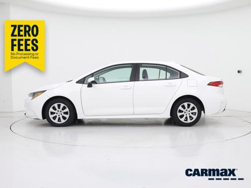 White 2024 Toyota Corolla LE