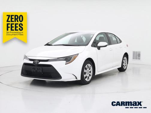 White 2024 Toyota Corolla LE