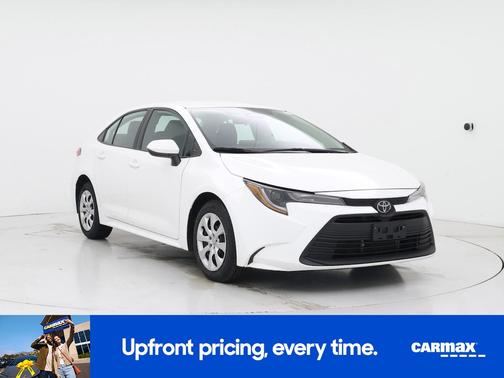 White 2024 Toyota Corolla LE