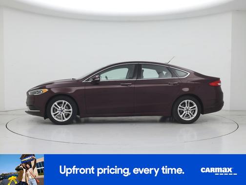 Burgundy 2018 Ford Fusion SE
