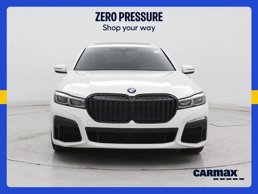 White 2020 BMW 740 I