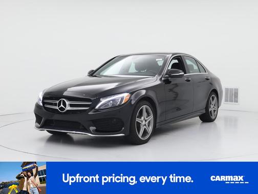 Black 2015 Mercedes-Benz C-Class