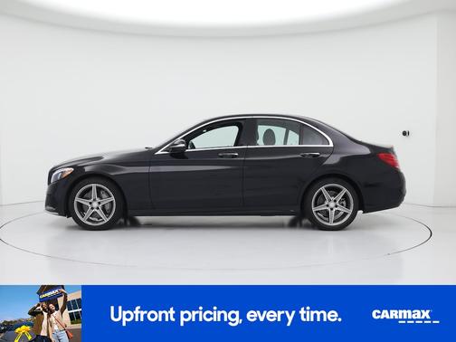 Black 2015 Mercedes-Benz C-Class