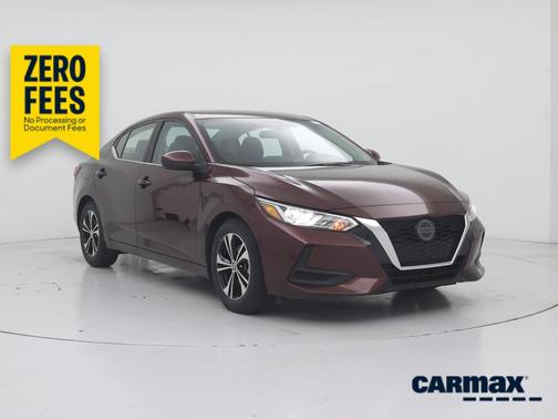 Burgundy 2023 Nissan Sentra SV