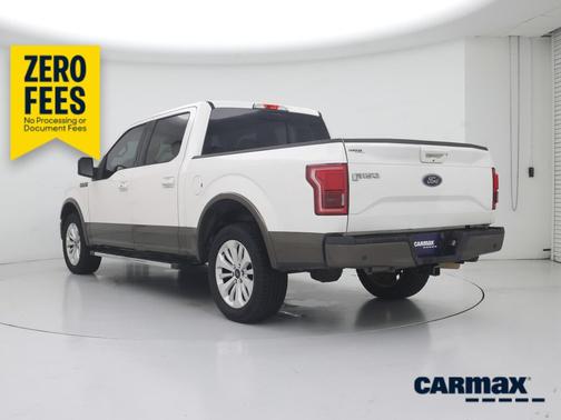 White 2016 Ford F-150 Lariat