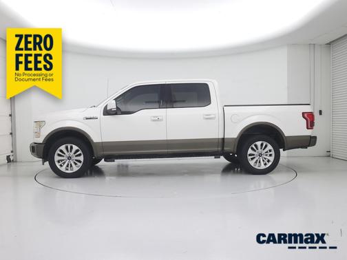 White 2016 Ford F-150 Lariat