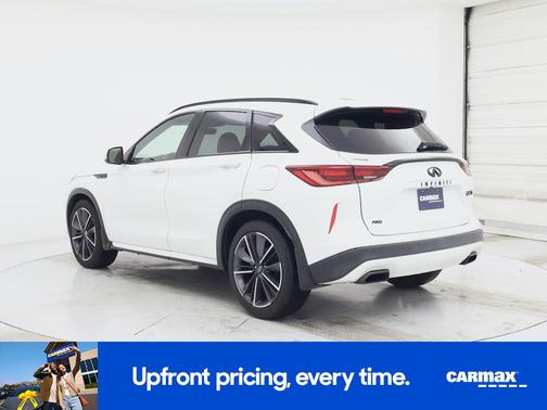 White 2023 INFINITI QX50 Sport