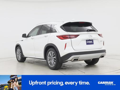 White 2024 INFINITI QX50 Luxe