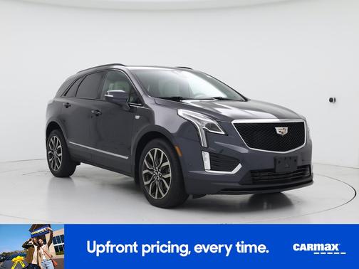 Blue 2021 Cadillac XT5 Sport