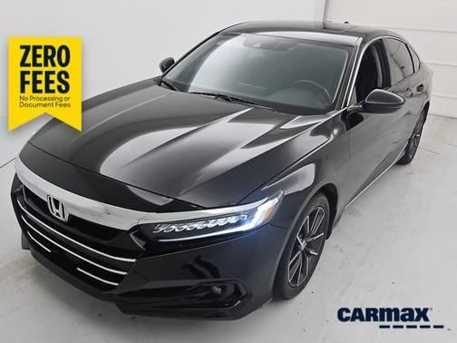Black 2022 Honda Accord EX-L