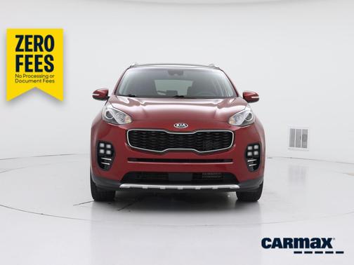 Red 2017 Kia Sportage SX