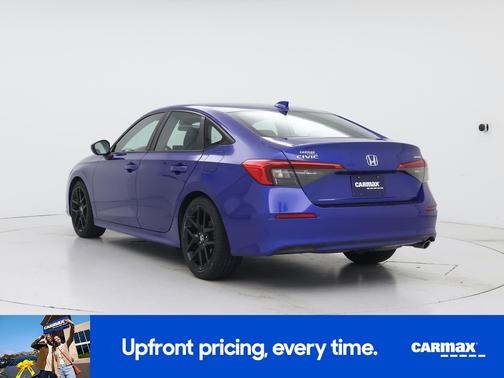 Blue 2022 Honda Civic Sport