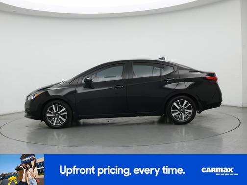 Black 2021 Nissan Versa SV
