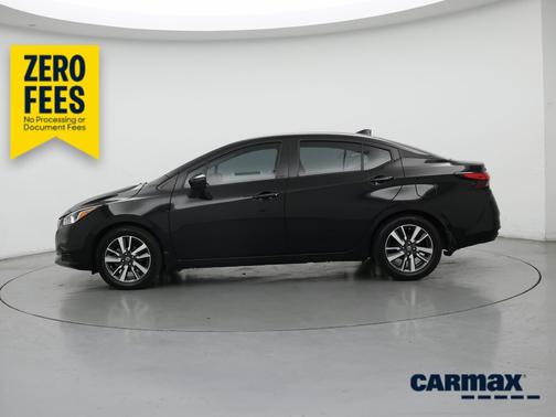 Black 2021 Nissan Versa SV