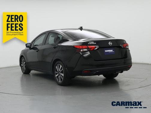 Black 2021 Nissan Versa SV