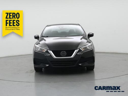 Black 2021 Nissan Versa SV