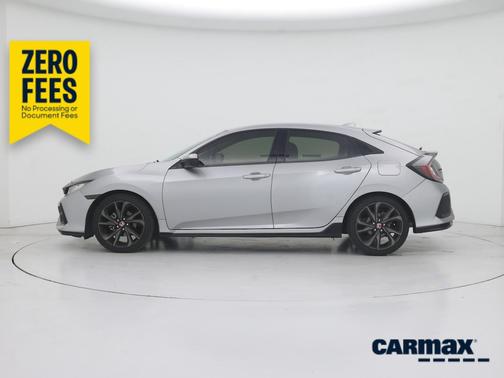 Silver 2018 Honda Civic Sport