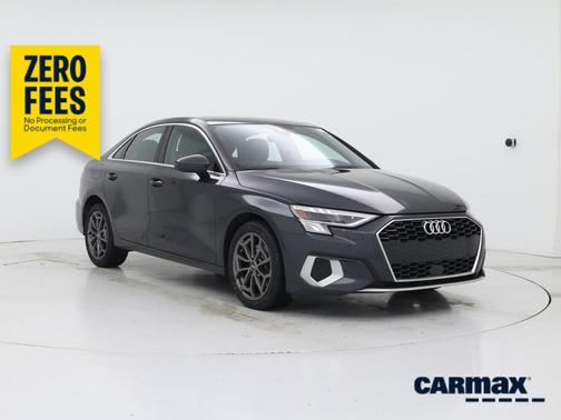 Gray 2023 Audi A3 Premium