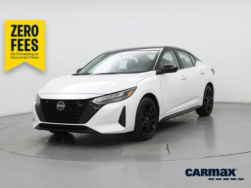 White 2025 Nissan Sentra SR
