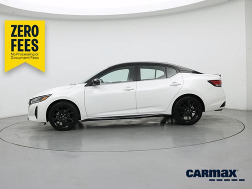 White 2025 Nissan Sentra SR