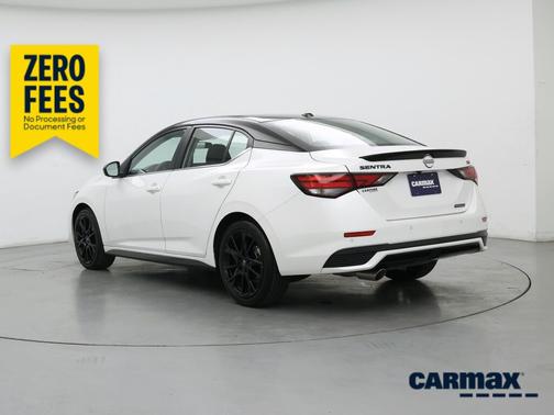 White 2025 Nissan Sentra SR