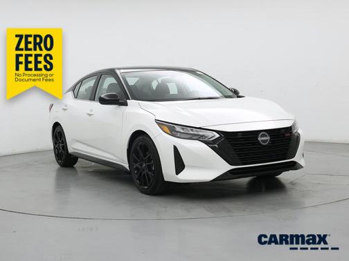 White 2025 Nissan Sentra SR