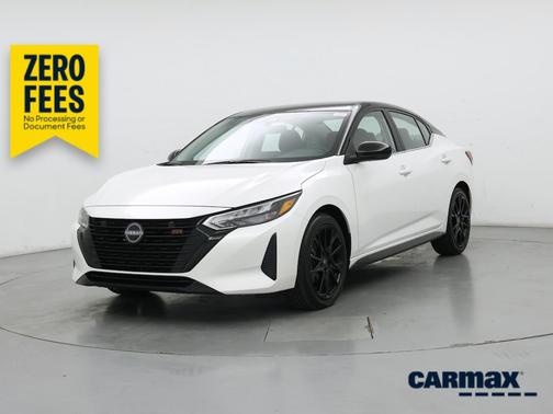White 2025 Nissan Sentra SR