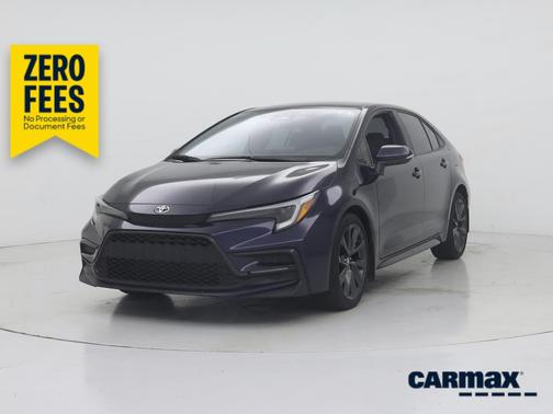 Blue 2025 Toyota Corolla SE