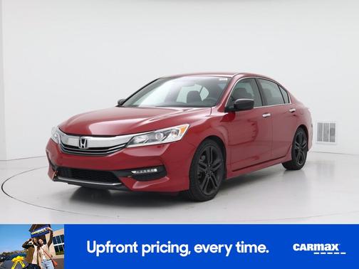 Red 2016 Honda Accord Sport