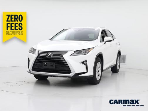 White 2017 Lexus RX 350