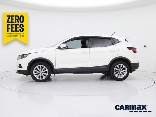 White 2020 Nissan Rogue Sport S
