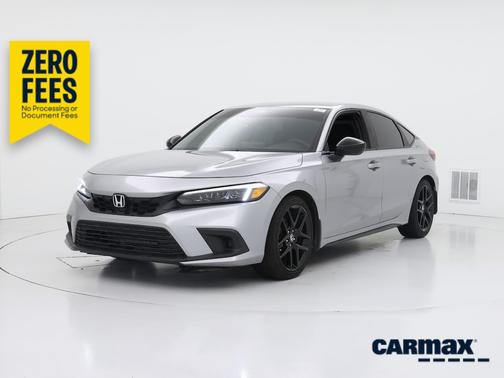 Silver 2023 Honda Civic Sport