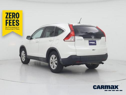 White 2014 Honda CR-V EX-L
