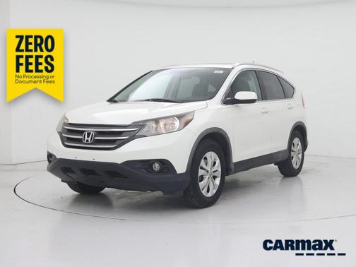 White 2014 Honda CR-V EX-L