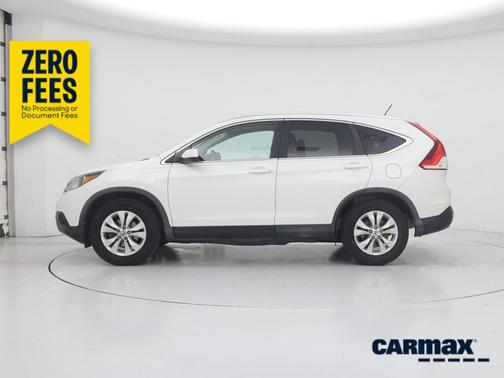 White 2014 Honda CR-V EX-L