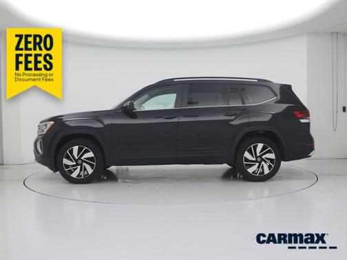 Black 2025 Volkswagen Atlas SE