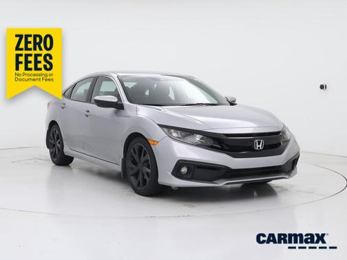 Gray 2020 Honda Civic Sport