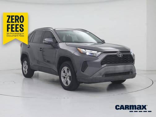 Gray 2022 Toyota RAV4 XLE