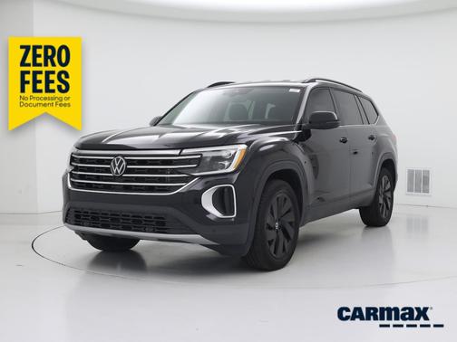Black 2024 Volkswagen Atlas SE w/Tech