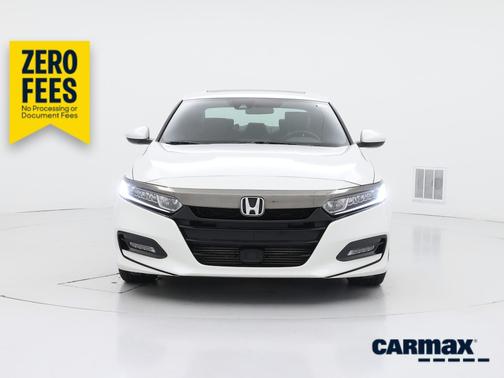 White 2019 Honda Accord Sport