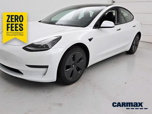 White 2023 Tesla Model 3