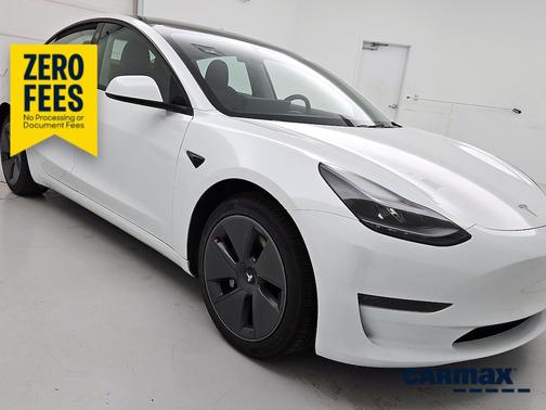 White 2023 Tesla Model 3