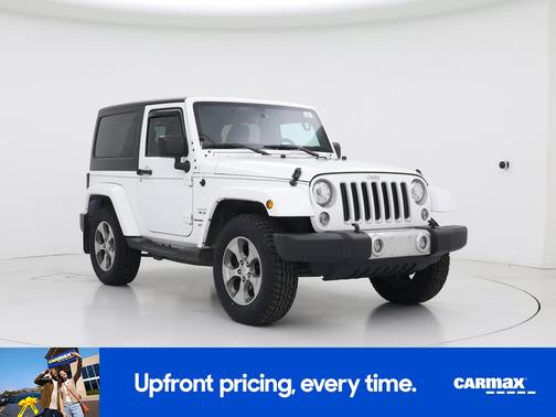 White 2018 Jeep Wrangler Sahara