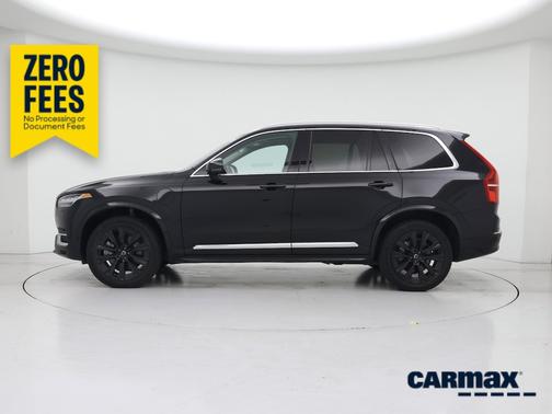 Black 2023 Volvo XC90 Recharge Plug-In Hybrid T8 Plus Bright Theme