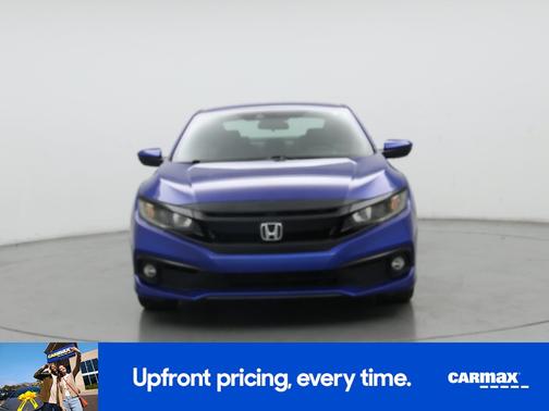 Blue 2019 Honda Civic Sport
