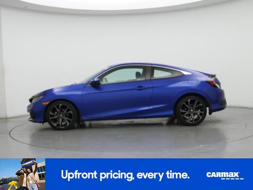 Blue 2019 Honda Civic Sport