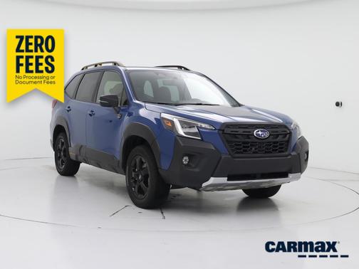 Blue 2023 Subaru Forester Wilderness