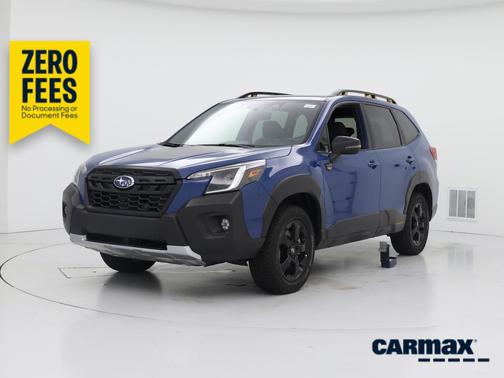 Blue 2023 Subaru Forester Wilderness