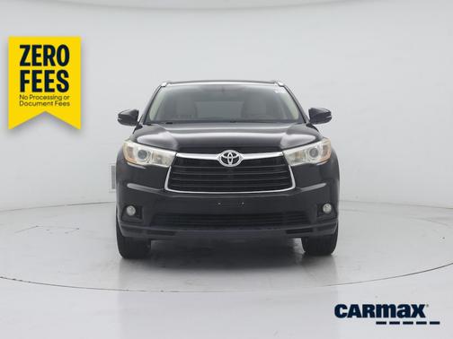 Black 2014 Toyota Highlander XLE