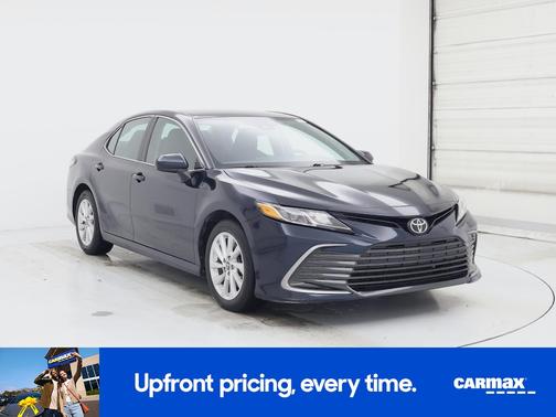 Blue 2021 Toyota Camry LE